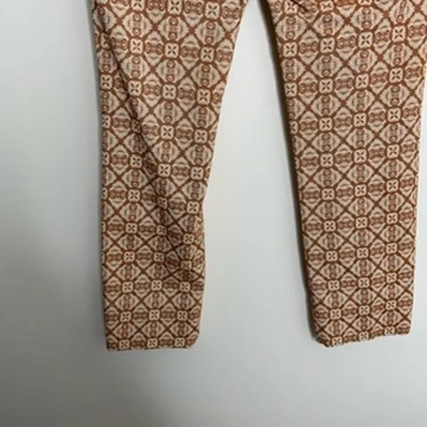 Emerson Fry New York Ankle Pants Geometric Print Womens Size 2 - Image 9