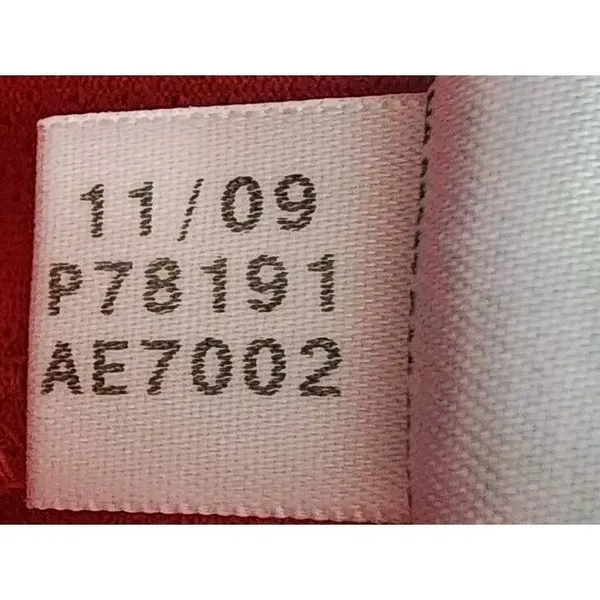 Adidas Golf Shorts ClimaCool Athletic Gym‎ Activewear Red Size 6 - Image 6