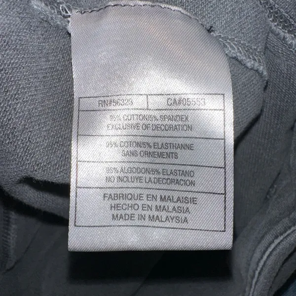 Nike Vintage Wash Sweat Shorts Lounge Activewear Drawstring Pocket Gray S‎ - Image 3