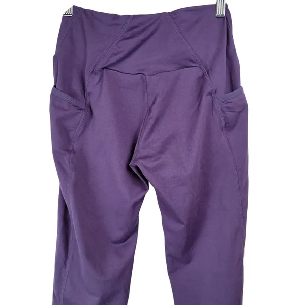 Gymshark‎ Dry Moisture Management Purple Leggings Size S - Image 4