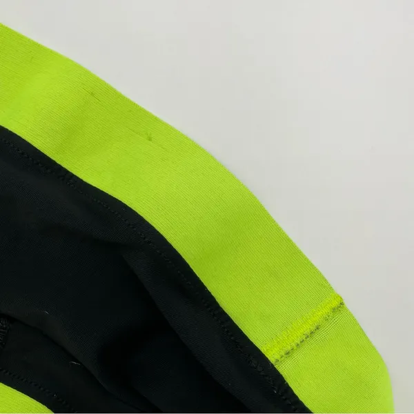 Nike Shorts Running Layers Black Neon Band Women Size‎ Small Fitted Mesh Stretch - Image 9
