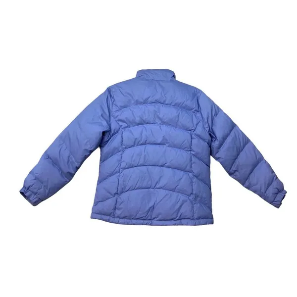L.L. Bean Quilted Goose Down Puffer Jacket Womens M Lavender Warm Outdoor Coat - Image 2