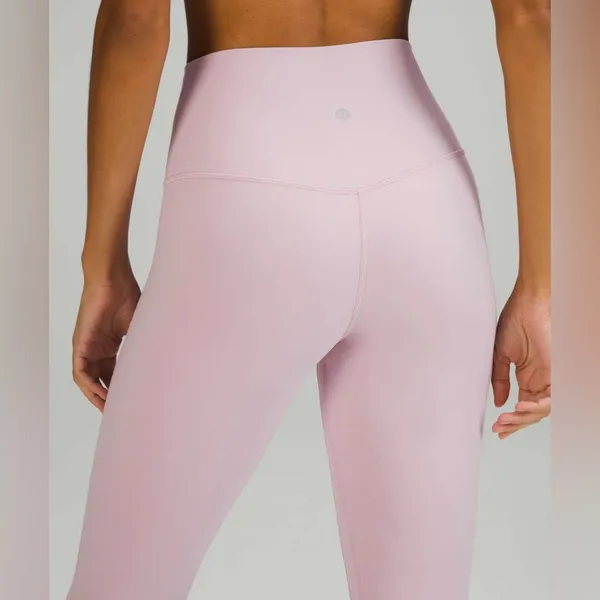 Lululemon Align High-Rise Pant 25" Double Lined Nulu in Pink Peony W5CTCS - Image 5