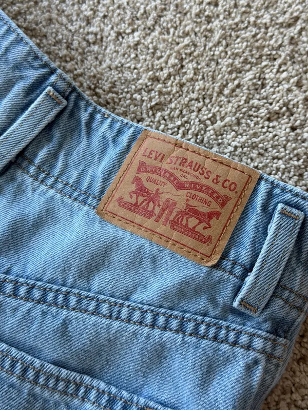 Levi’s High-Waisted Mom Shorts - Image 3