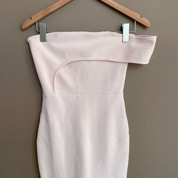 NEW Few Moda London‎ Bandage Dress Pale Pink Medium - Image 7