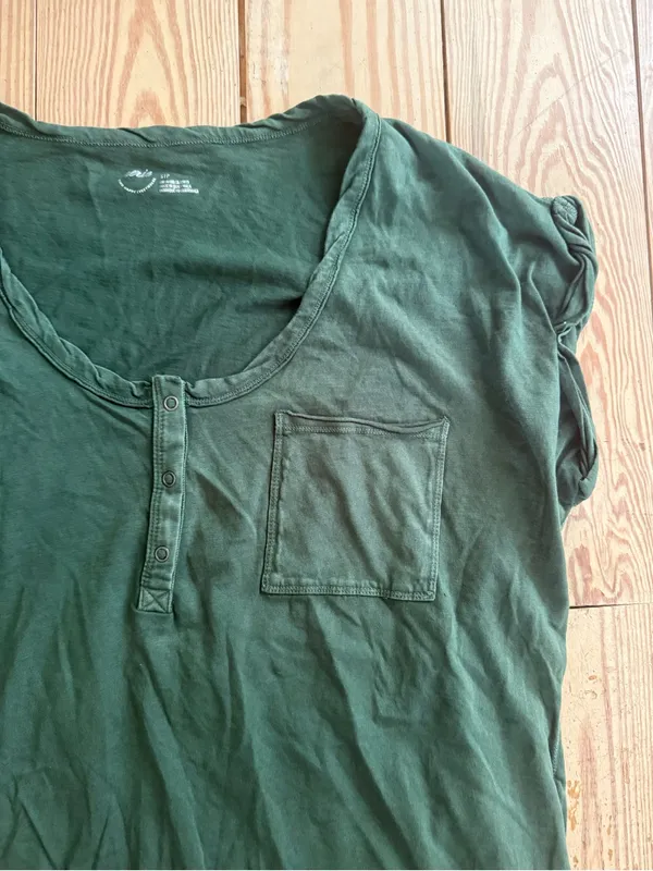 Aerie Henley Pocket Tee size s - Image 2