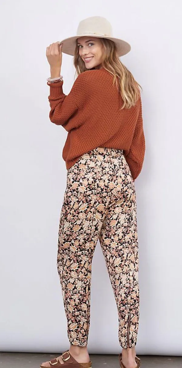 NWT $128 Coral Diandra Pleated Joggers 10 - Image 4