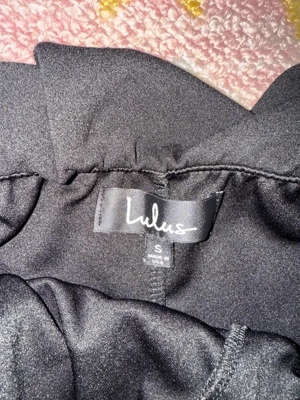 Lulu’s Black Mini Dress - Image 4