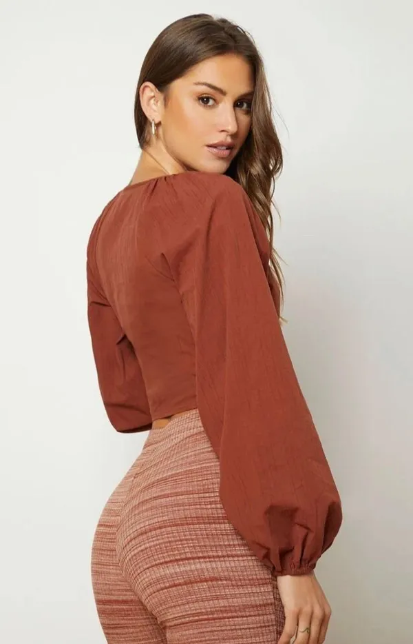 Boutique Puff Sleeve Top - Image 4