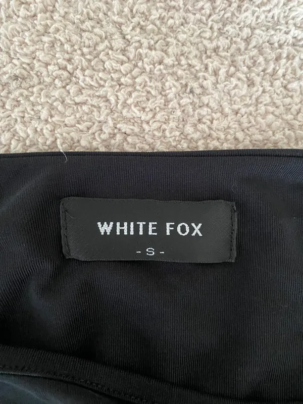 White Fox Boutique Black Bodysuit - Image 2