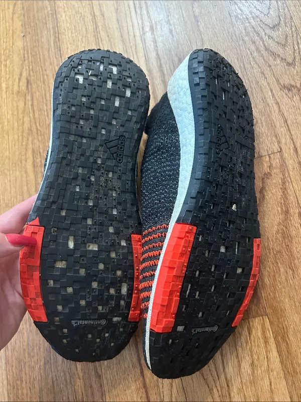 Adidas Men Pulseboost Hd Running Shoe Sneaker Core Black/Grey Five/Solar Red 9.5 - Image 5