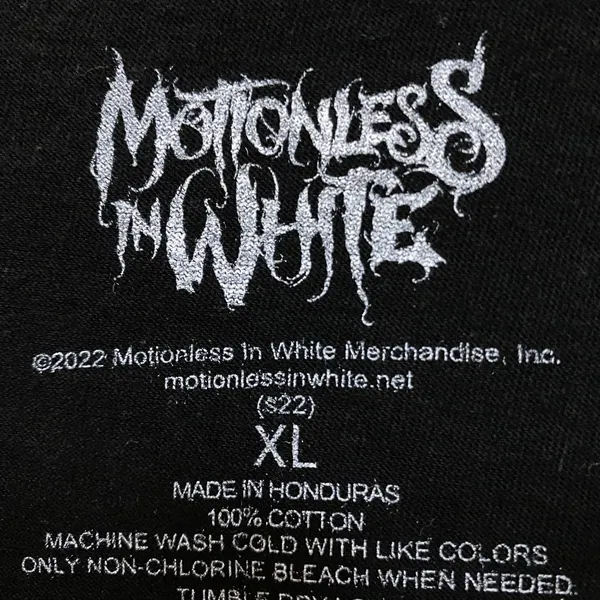 Motionless in White Rock Band Tshirt size Extra Large - Image 4