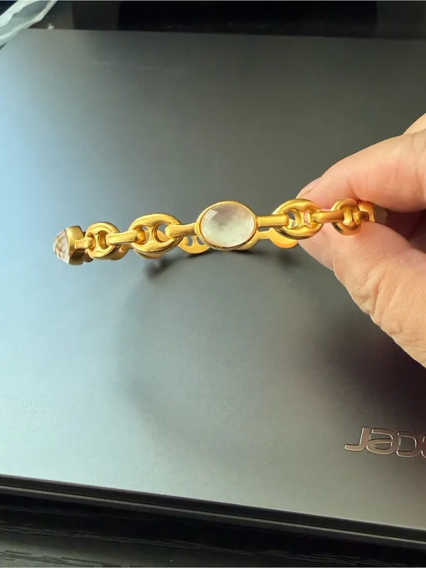 NWOT Julie Vos Gold Bracelet - Image 6