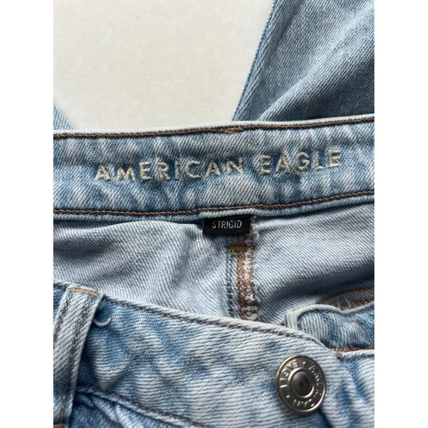 American Eagle Sz 10 Strigid Mom Jeans high rise denim Pants - Image 4