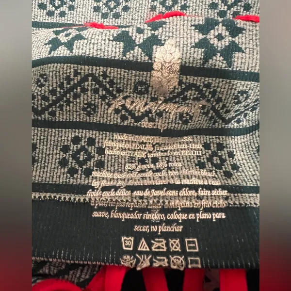 Free People‎ FP Movement Alpine Jacquard Snow Winter Sports Bra Tank Top Cropped - Image 4