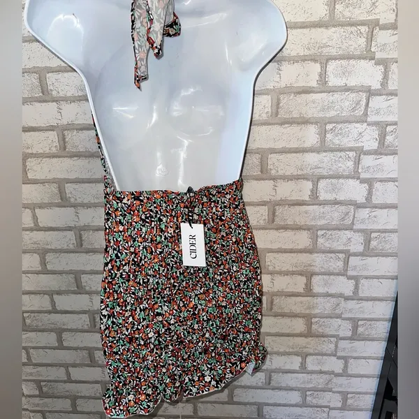 Cider Floral halter dress - Image 2