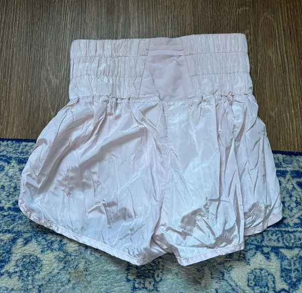 Free People Movement Light Pink Shorts - Image 2