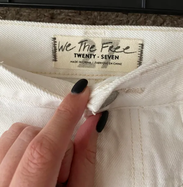 Free People BNWT  Denim Skirt - Image 5