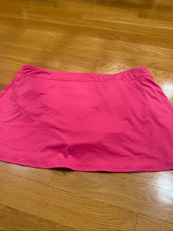 Lands’ End hot pink swim skirt size 22W. - Image 6