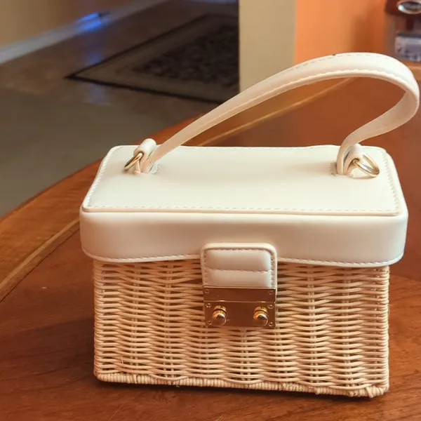 Zara Weaved Mini Bag - Image 5