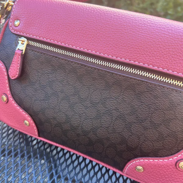 coach Millie Shoulder Bag In Colorblock Signature Canvas ce639 - Image 7