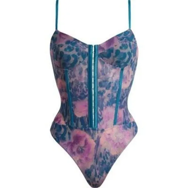 Free people printed night rhythm bodysuit - Image 4