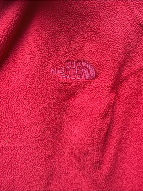 The North‎ Face Women’s Pink Quarter Zip Fleece Pullover Size Small - Image 2