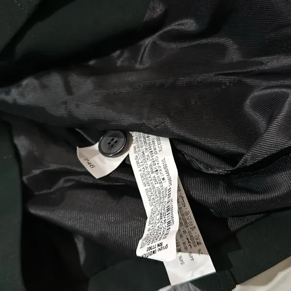 NWOT Zara Fitted Wool Blend Blazer Green Bloggers Fave - Image 11