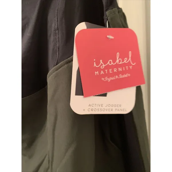 Isabel Maternity Women's Size XXL Active Wear Jogger Pants Olive Green … - Image 5