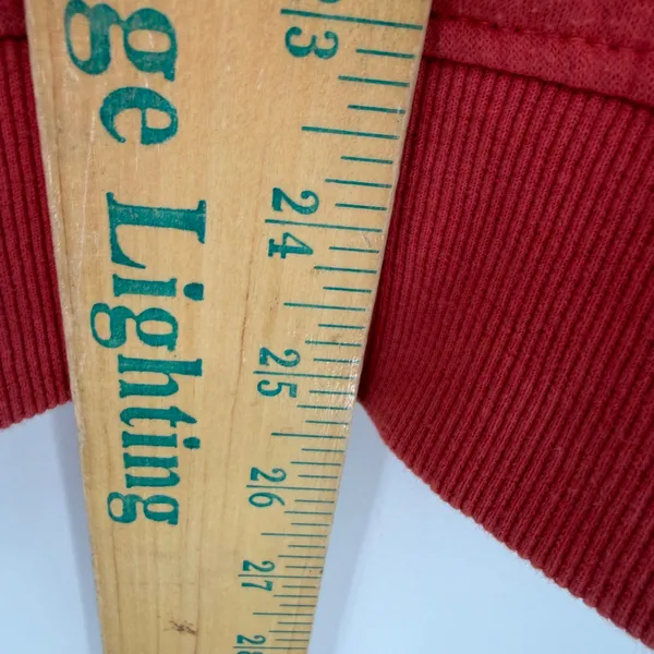 Strawberry Shortcake Hoodie Women XL Red Retro 80s Kidcore Gingham Loungewear - Image 8