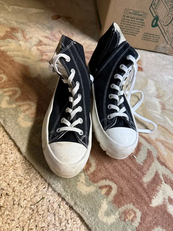 Off brand converse Black Size 9 - Image 2