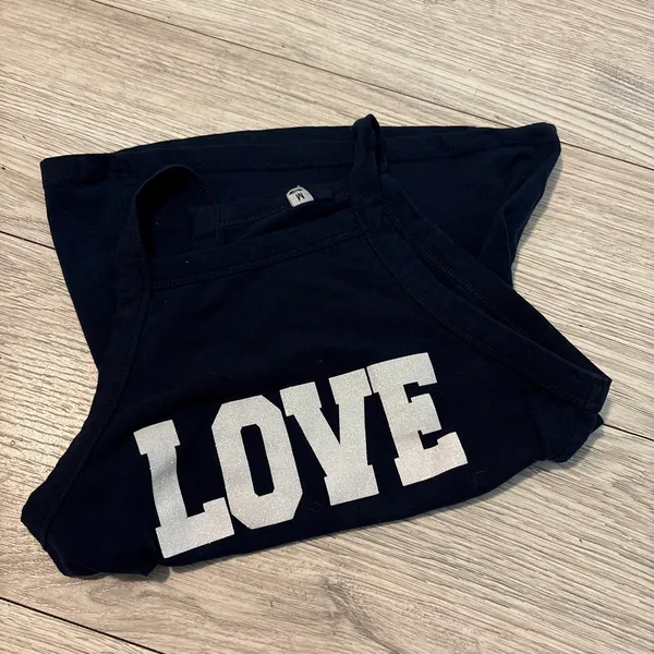 Love tank top Black - Image 2