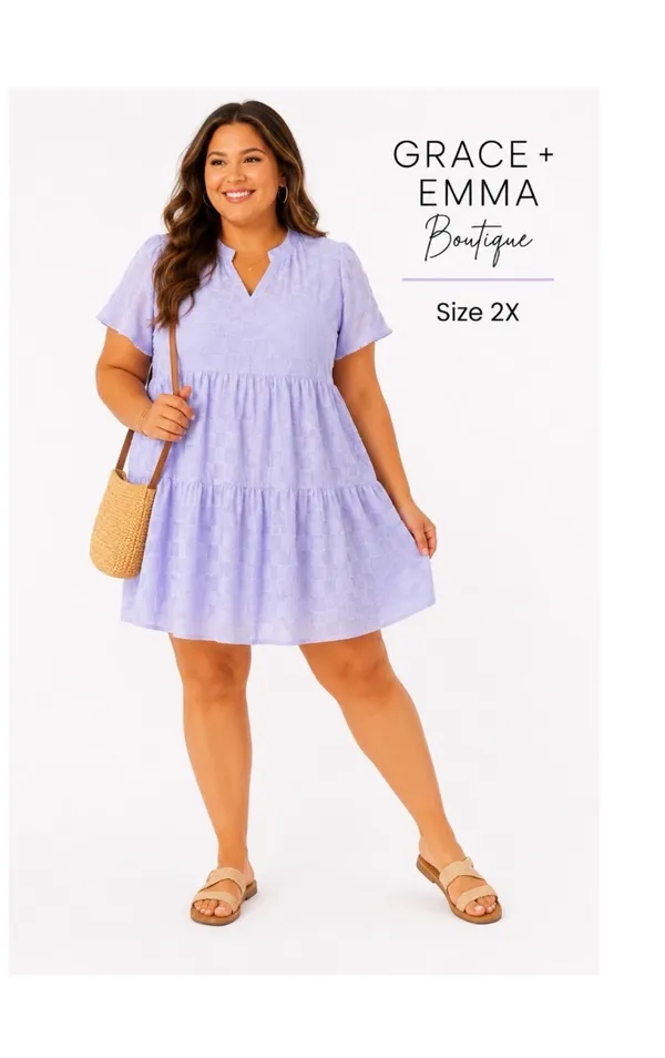 Boutique Plus Size Dress - Image 3