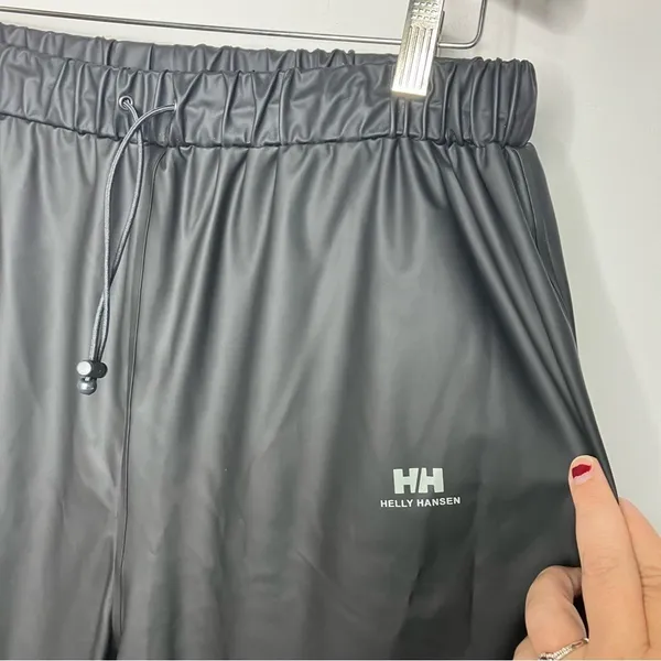 Helly Hanson rain pants size large‎ black - Image 2