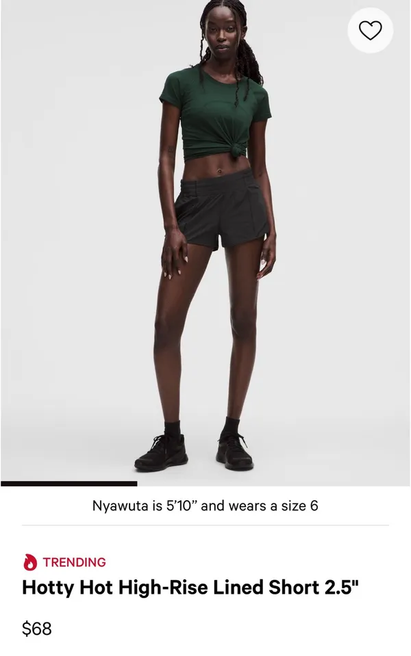 Lululemon Hotty Hot High-Rise Shorts 2.5" - Image 6