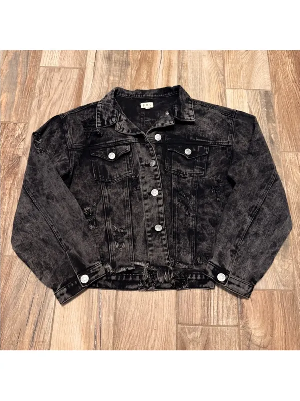POL Vintage Love Me Denim Jacket - Image 2