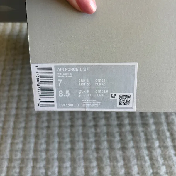 Nike Air Force 1 lows fresh white - Image 6