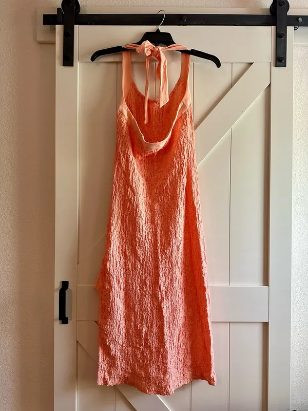 Free People Sea Foam Midi Dress - Image 4