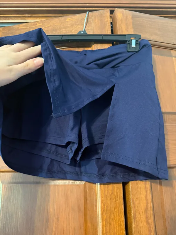 Shein Bodycon Navy Blue Slit skirt - Image 3