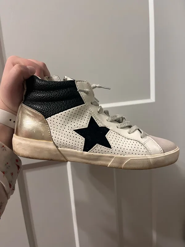 Vintage Havana High-Top Sneakers - Image 2