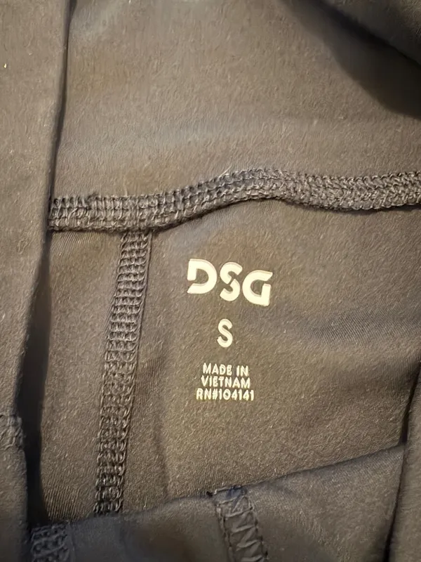 DSG Black High-Waist Track Joggers - Image 2