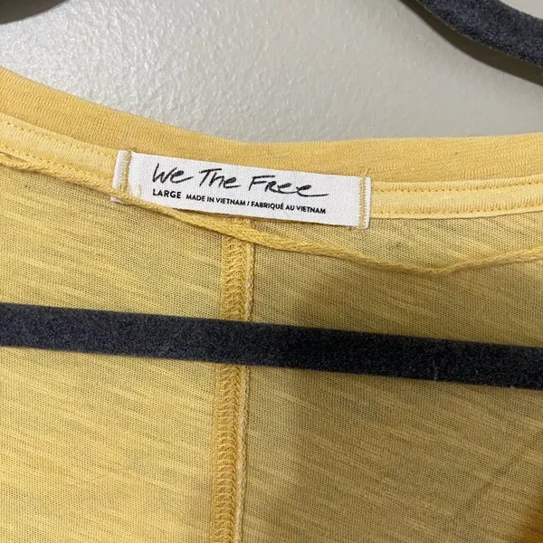We the free‎ large yellow top - Image 3