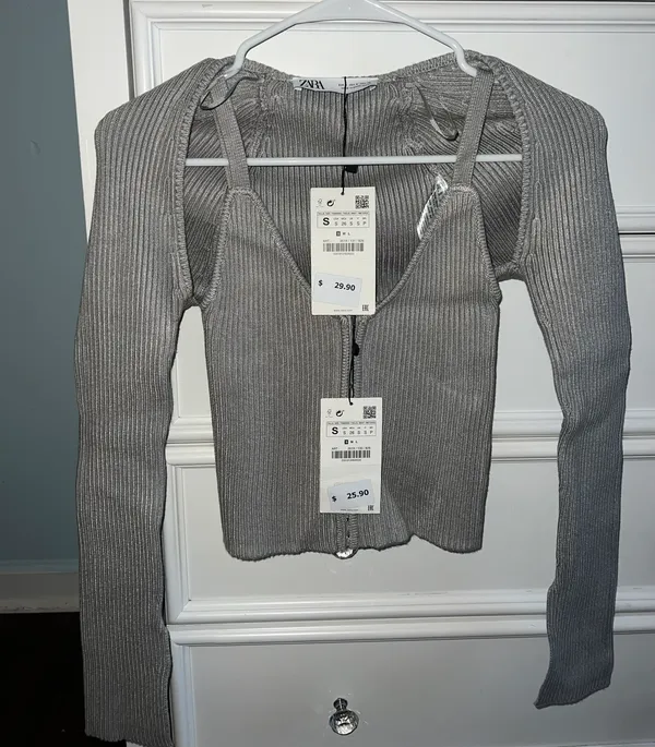 ZARA Two Piece Top Set - Image 3