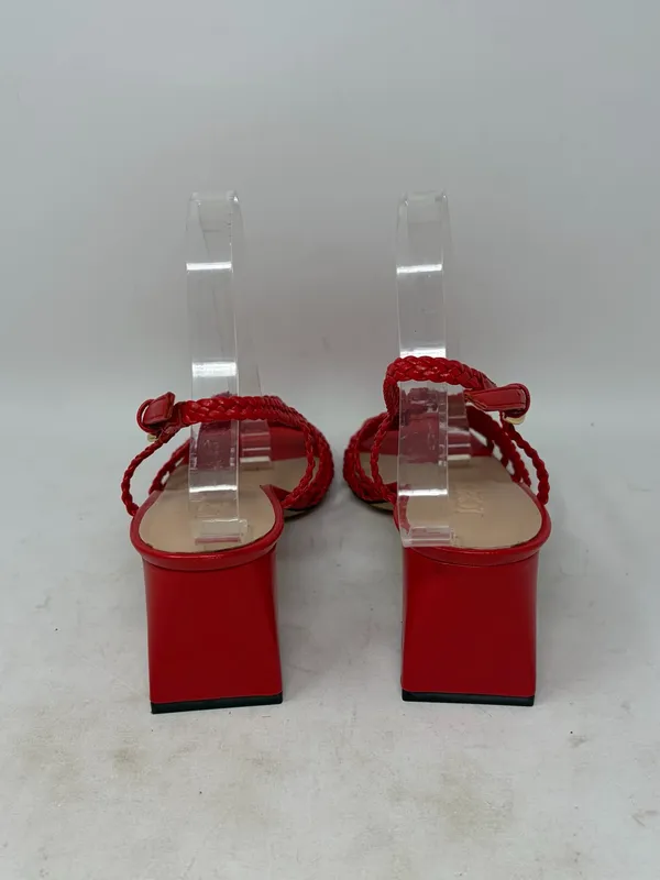 J. Crew Leather Layne Braided Sandals Size 8.5 - Image 6