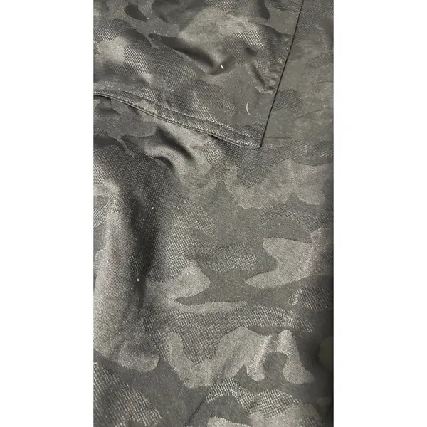 Liverpool Los Angeles Black Camo Tonal Jogger Pants Size 14/32 Zipped Cuffs - Image 3