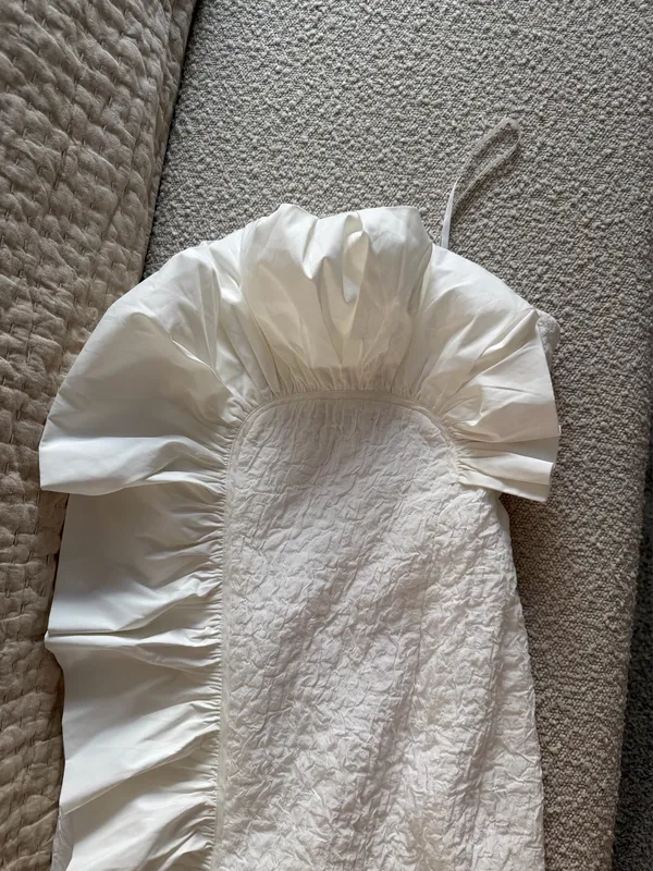 Antonio Melani White strapless midi dress - Image 6