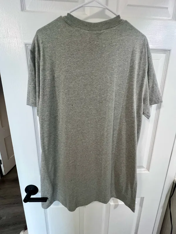 Nike T-Shirt Dress Grey - Image 3