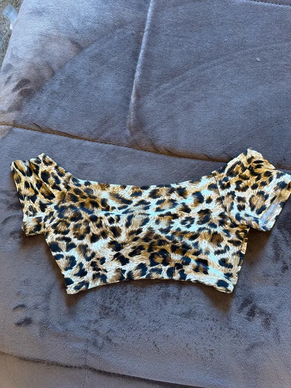 Oh Polly Cheetah Bikini Top - Image 6