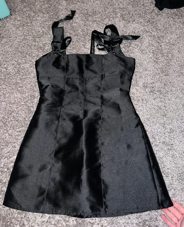 Dolls Kill Black Pixie Dress - Image 2