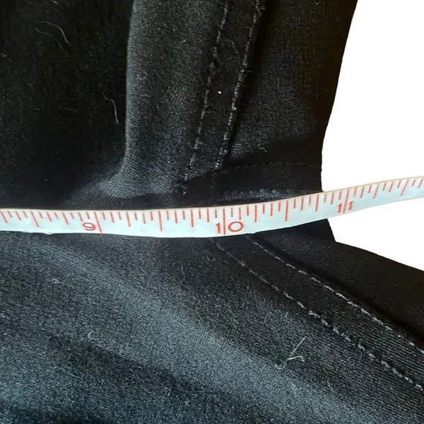 Soft Surroundings Women's Black Straight Leg Casual Pants Size M - Image 8